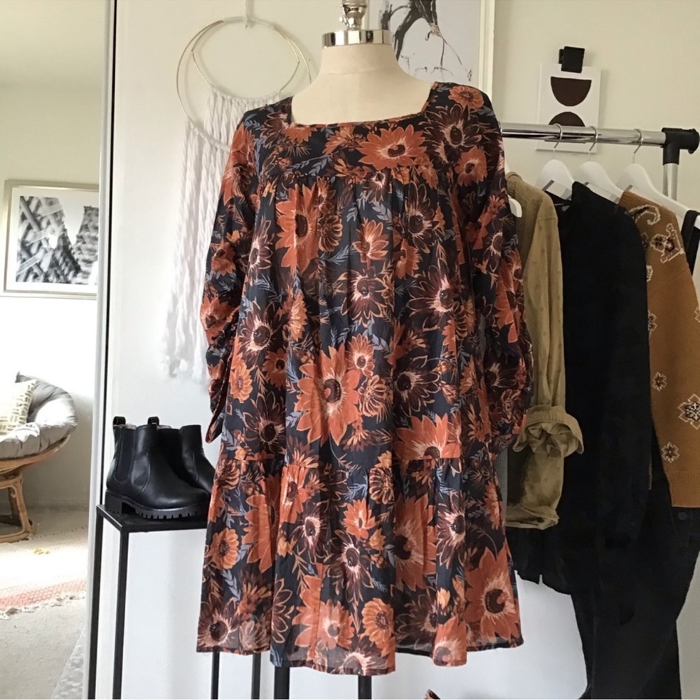 Beautiful boho Free People style dress L